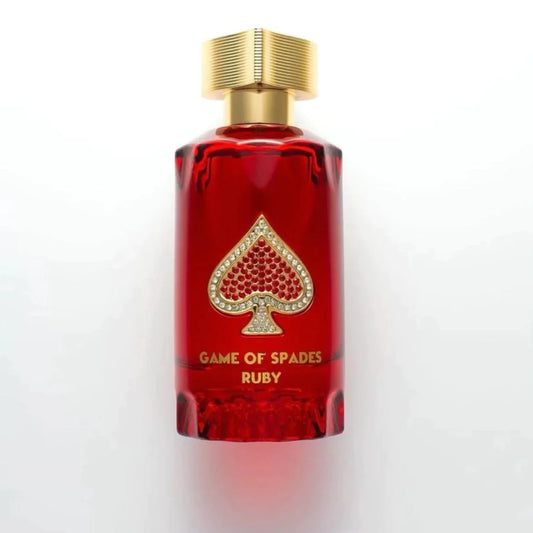 Game Of Spades Ruby By Jo Milano  3.4 oz Parfum For UniSex