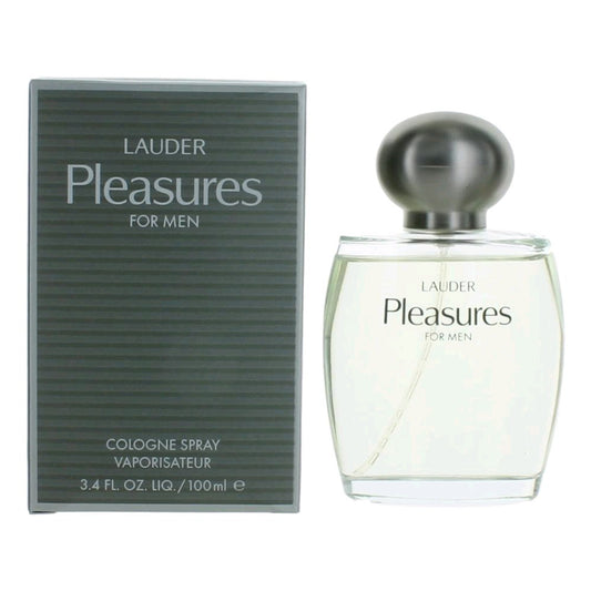 Estee Laurder Pleasures 3.4 oz Cologne For Men