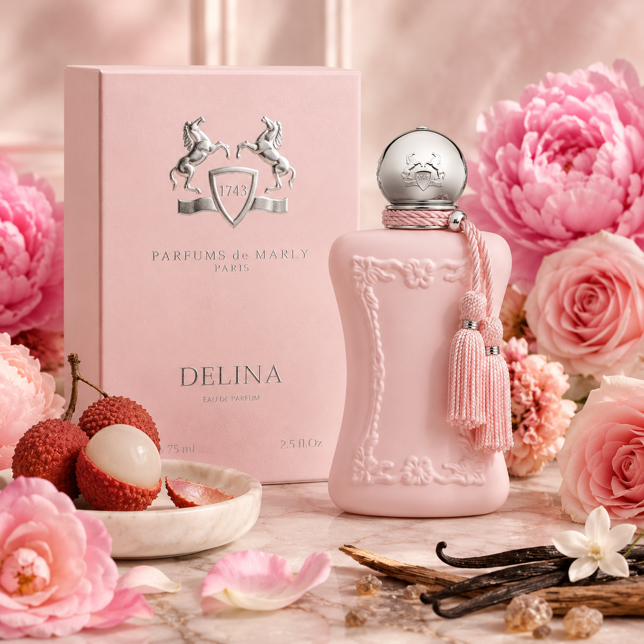 Delina by Parfums de Marly 2.5 oz EDP For Women