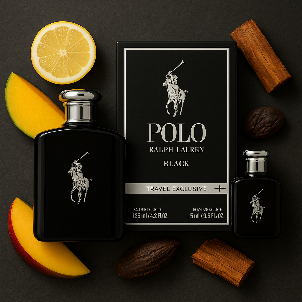 Polo Black Set 2-Piece Set Men 4.2oz Men EDT Spray