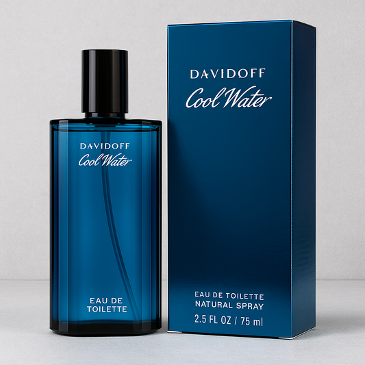 Cool Water By Davidoff 2.5 Oz Edt Spray For Men