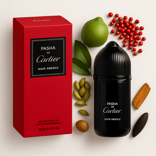 Cartier Pasha Noir Absolu Parfum 3.4 oz for Men