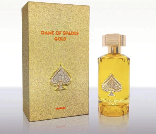 Game Of Spades Gold By Jo Milano  3.4 oz Parfum For Uni- Sex