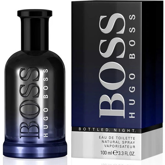 Hugo Boss Bottled Night 3.4 oz EDT For Men