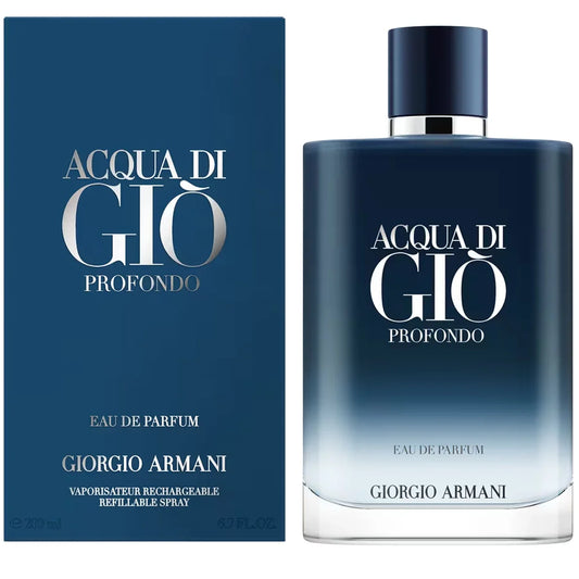 Armani Acqua di Gio Profondo Refillable or Men