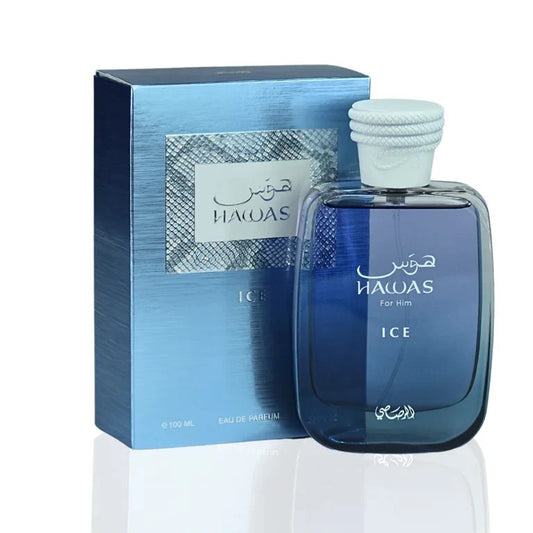 Rasasi Hawas Ice 3.38oz M EDP Spray