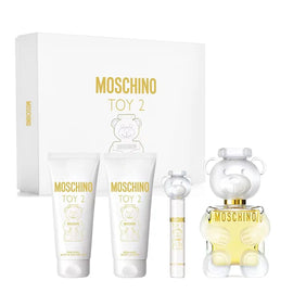 Moschino Toy 2 Gift Set 4pcs 3p 3.4oz W EDP