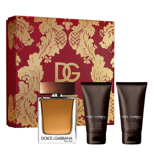 D&G One Set 3p 3.3oz for Men EDT Spray