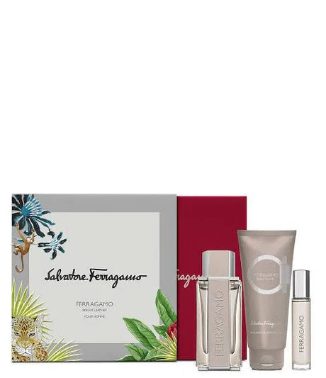 Ferragamo Bright Leather 3p 3.4oz EDT M