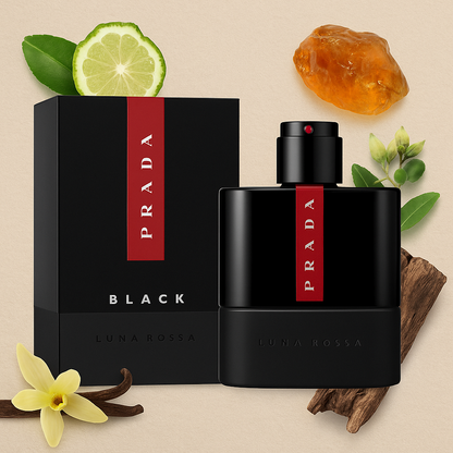 Prada Luna Rossa Black 3.4 oz EDP For Men