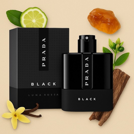 Prada Luna Rossa Black 3.4 oz EDP For Men