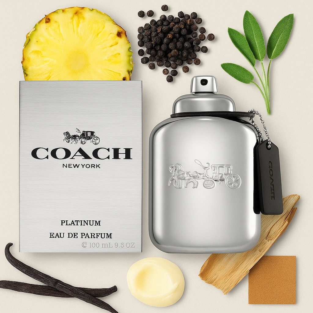 Coach Platinum 3.3 oz EDP For Men