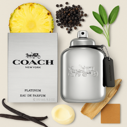 Coach Platinum 3.3 oz EDP For Men