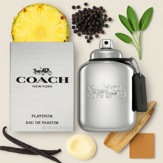 Coach Platinum 3.3 oz EDP For Men