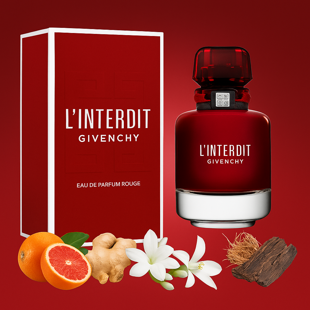Givenchy  L'Interdit Rouge by Givenchy 2.7 oz EDP for women
