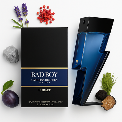Carolina Herrera Bad Boy Cobalt 3.4 oz EDP For Men