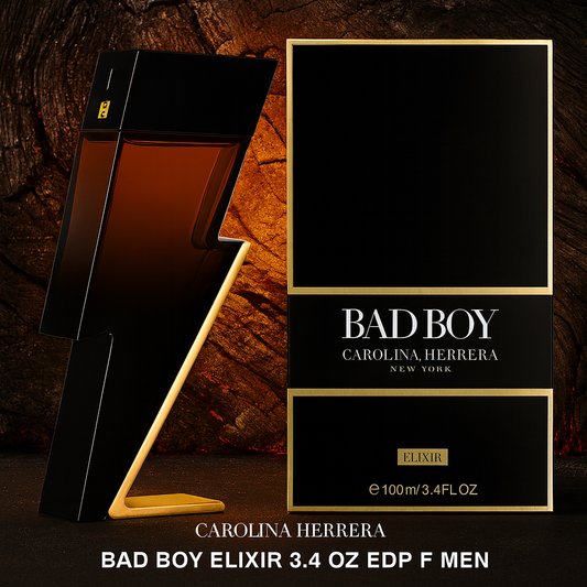 Carolina Herrera Bad Boy Elixir 3.4oz Men EDP Spray