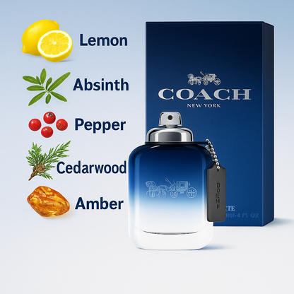 Coach Blue Cologne by Coach for Men