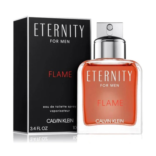 Eternity Flame by Calvin Klein 3.4Oz M Edt Spray