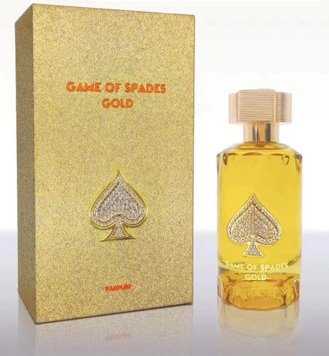 Game Of Spades Gold By Jo Milano  3.4 oz Parfum For Uni- Sex