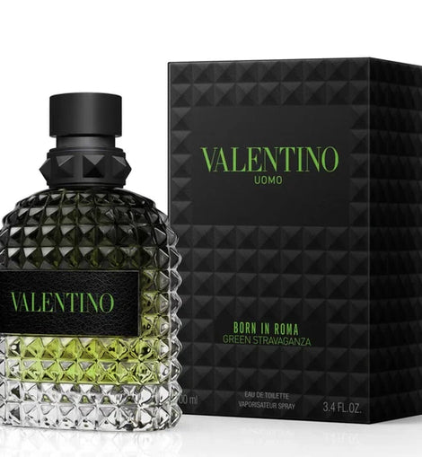 Valentino Uomo Born in Roma Green Stravaganza 3.4oz M EDT Spray