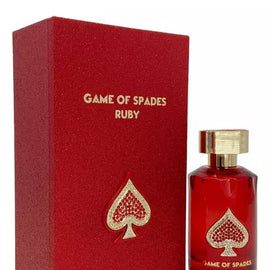 Game Of Spades Ruby By Jo Milano  3.4 oz Parfum For Uni-Sex