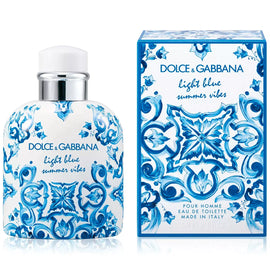 Dolce & Gabbana Light Blue Summer Vibes 2.5 oz EDT For Men