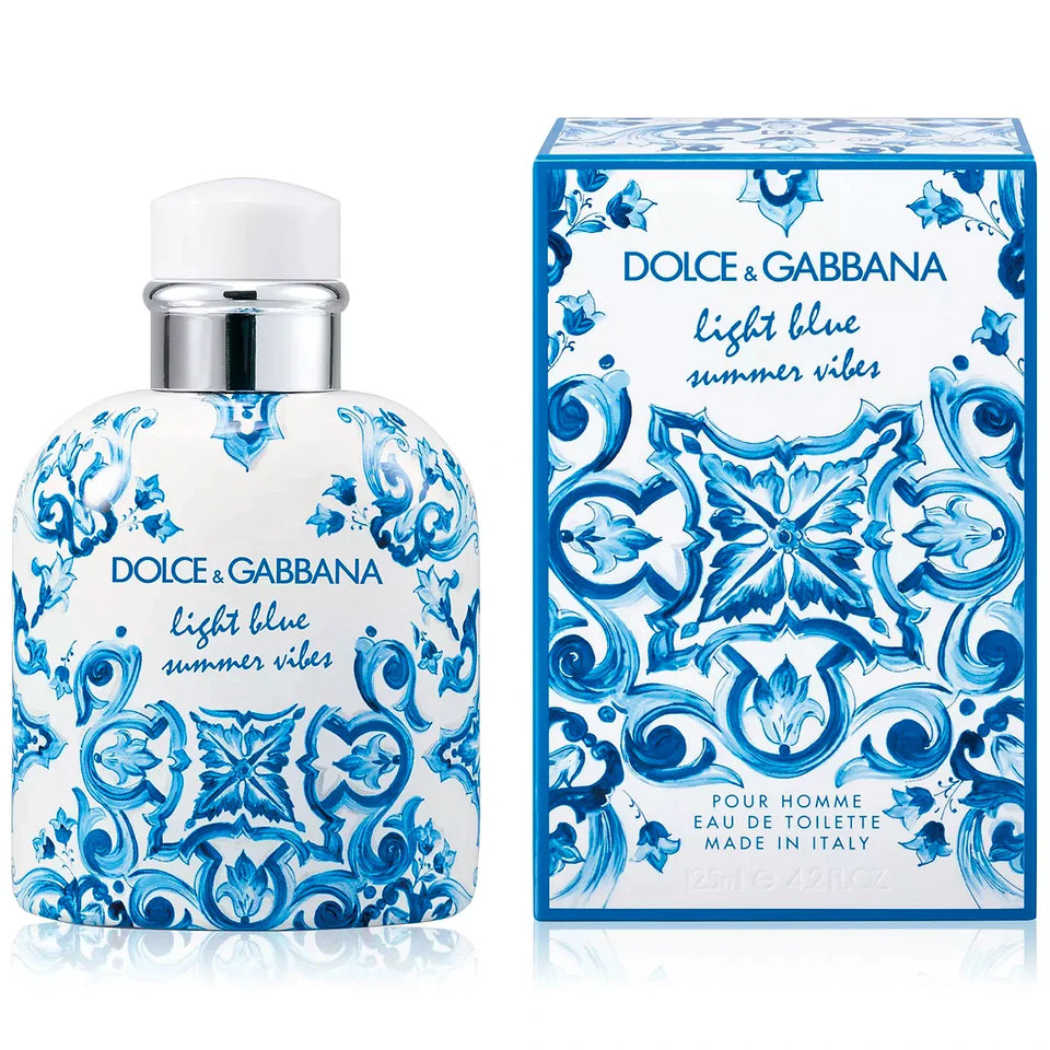 Dolce & Gabbana Light Blue Summer Vibes 2.5 oz EDT For Men