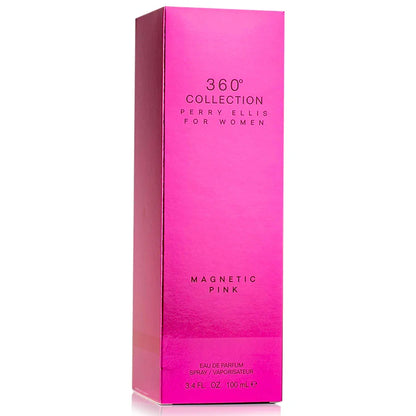 Perry Ellis 360 Collection Magnetic Pink 3.4 oz EDP For Women