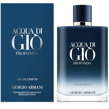Armani Acqua di Gio Profondo Refillable or Men