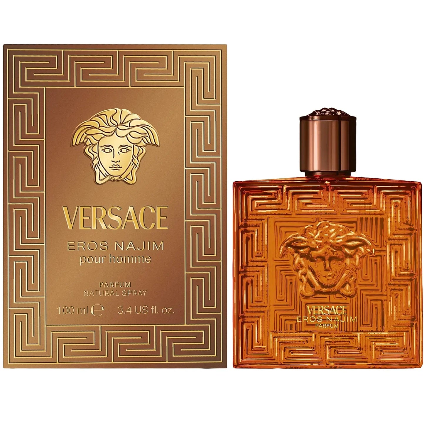 Versace Eros Najim Parfum 3.4 oz for Men