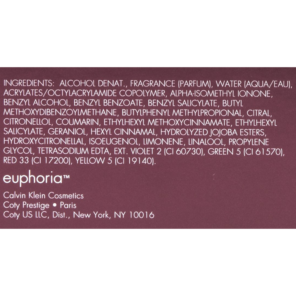 Calvin Klein euphoria Eau de Parfum 3.4 oz  For Women